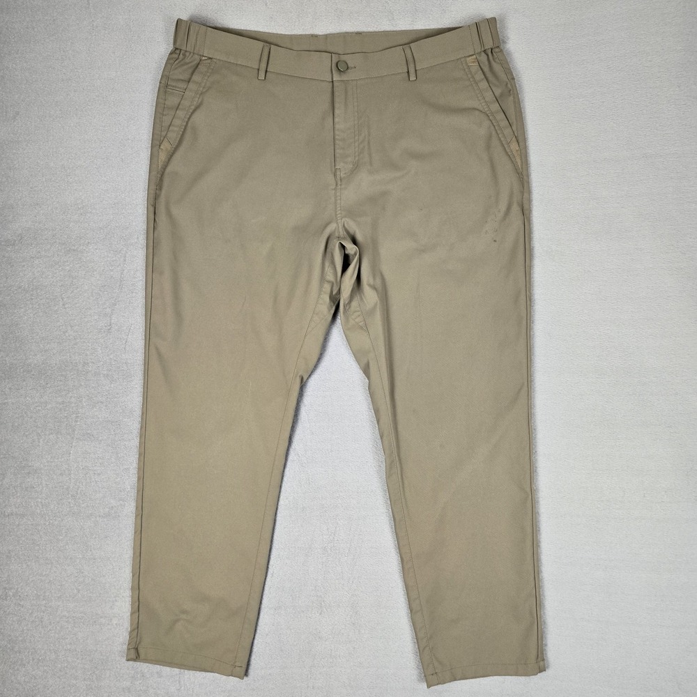 Jack Archer Jetsetter Pants Mens 38x28 Olive Green Performance Tech Chino